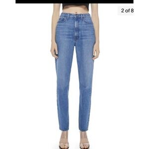 Mother Snacks Women’s 26 High Waisted Twizzy Skimp Jeans Delicious Memories New